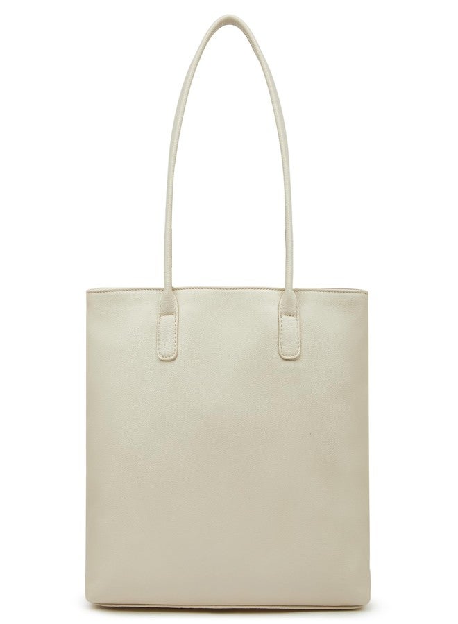 كابريس حقيبة حمل كبيرة من كابريس توبي، متوافقة مع أجهزة الكمبيوتر المحمولة مقاس 16 بوصة، للنساء | تصميم أنيق ومتين ومتعدد الجيوب للعمل والسفر والتسوق | أحزمة مريحة للكتف والحمل باليد (بيج داكن) - Image 5